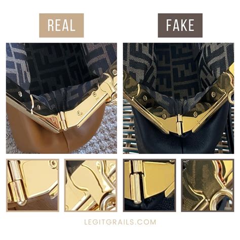 how to spot fake fendi wallet|real vs false fendi.